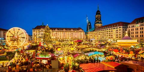 Titelbild für Striezelmarkt Dresden & weißer Glühwein Wackerbarth